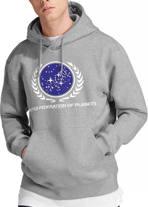 Immagine prodotto United Federation Felpa con Cappuccio Logo Uomo (L)