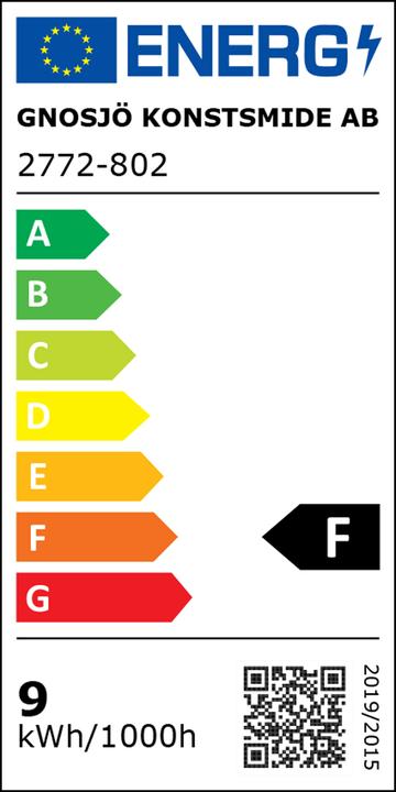 Label énergétique Konstsmide Rideau de lumière Pluie verglaçante (10 m)