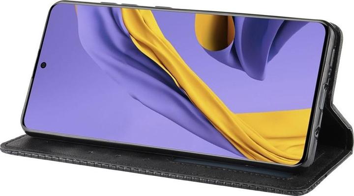 Actual product image Cover-Discount Galaxy A51 - Stand Flip Case Cover black (Samsung Galaxy A51)