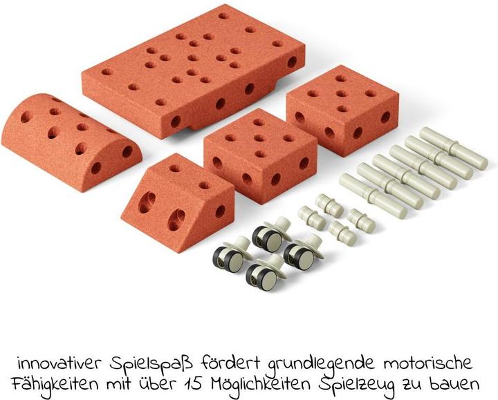 Produktbild Modu Explorer-Set - Bauset Balance-Spielzeug, Rutscher, Wippe