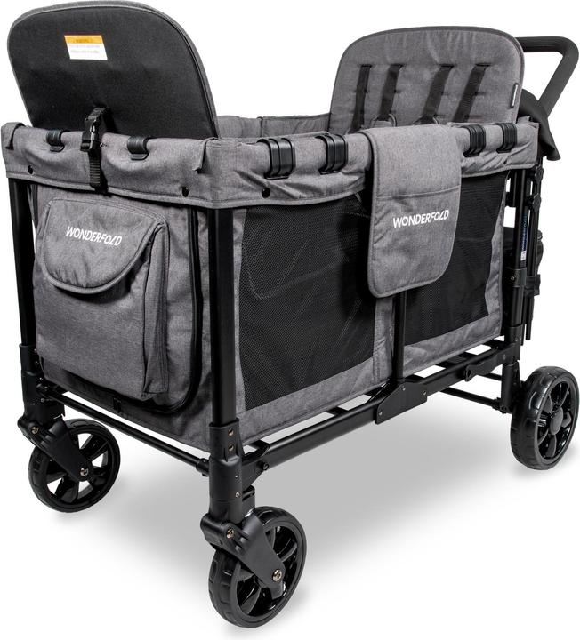 Immagine prodotto WonderFold Passeggino Original Quad Wagon Grigio carbone