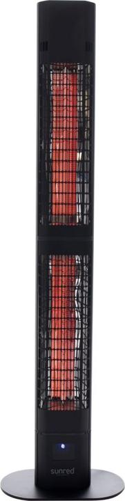 Produktbild Sunred Heizstrahler RD-DARK-3000L, Valencia Dark Lounge Infrarot, 3000 W, Juodas, IP55 (3000 W)