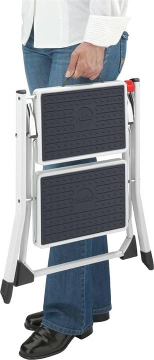 Productafbeelding Hailo MK60 StandardLine, stalen trap, 2 treden (Trapladder, 50 cm)