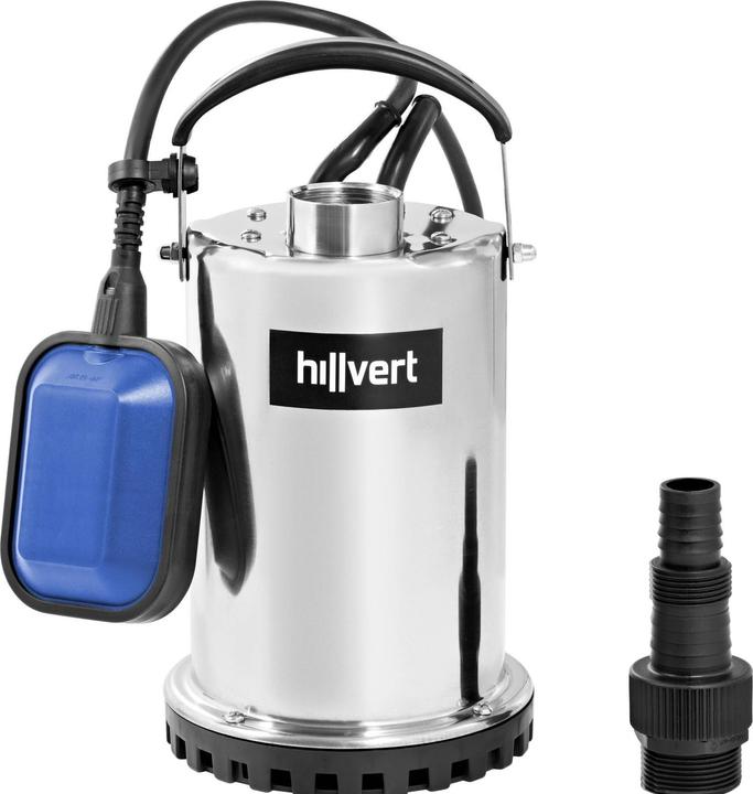 Produktbild Hillvert Tauchpumpe Poolpumpe Zisternenpumpe Tauchdruckpumpe 8.5 m³/h 7 m 550 W (Gartenpumpe)
