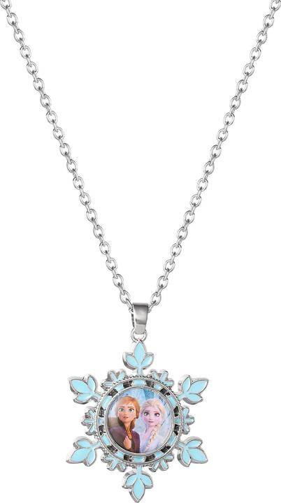 Disney Necklace Frozen II Ana & Elsa Snowflake (Sterling Silver)