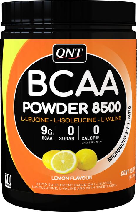 Actual product image QNT BCAA 8500 (Lemon, 1 pcs., 350 g)