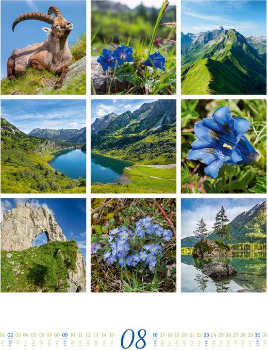 Immagine prodotto Inspiration Natur Kalender 2026 (Copertina rigida, Inglese, Francese, Tedesco)