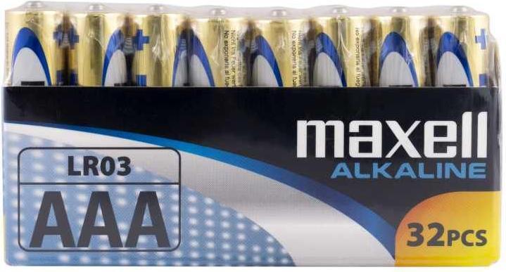 Actual product image Maxell AAA battery (32 pcs., AAA)