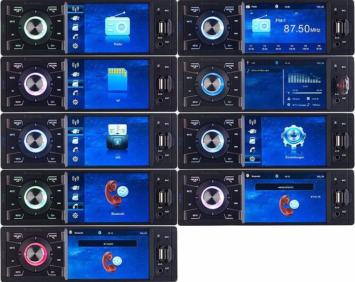 Produktbild Creasono MP3-Autoradio