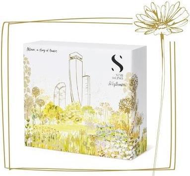 Actual product image Alfaparf Milano Semi Di Lino Diamond Illuminating Gift Set for Color Treated Hair (Hair care set)