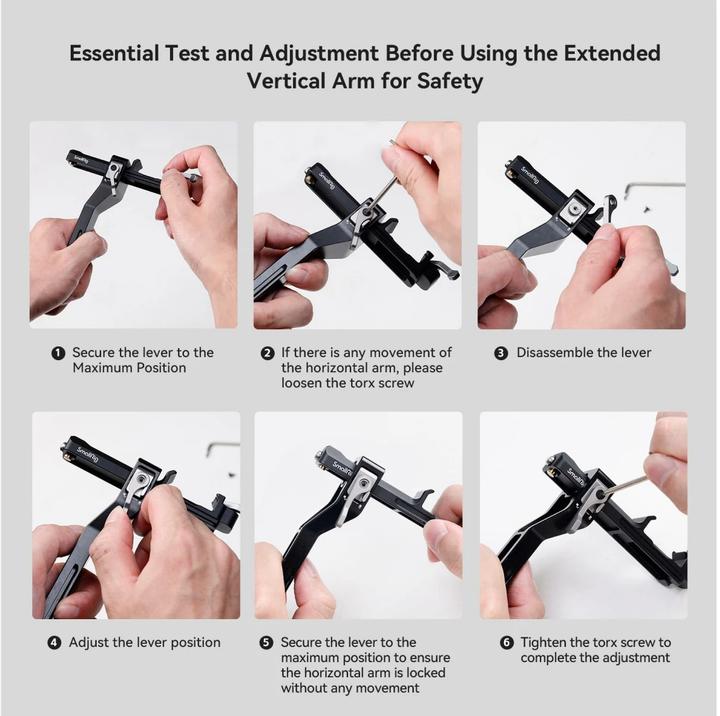 Produktbild SmallRig 4196 Extended Vertical Arm for DJI RS 3 Mini