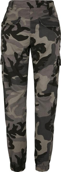 Actual product image Urban Classics Ladies High Waist Camo Cargo Pants (29)