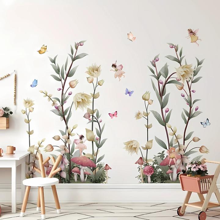 Actual product image Milkii Fairy forest wall sticker