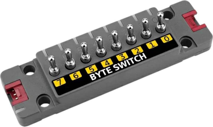 Image du produit M5Stack Unit ByteSwitch mit 8-Fach Kippschalter