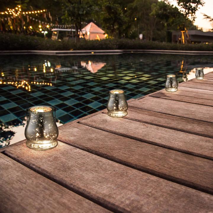 Actual product image Relaxdays 12x lantern (12 x, 8.5 x 8.5 x 10 cm)