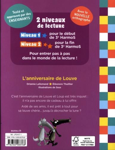 Image du produit Mes premières lectures de 3e HarmoS avec Loup : L'anniversaire de Louve (Français)
