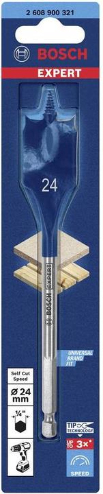 Productafbeelding Bosch Professional Zubehör Expert SelfCut Speed vlakke freesboor, 24 x 152 mm (24 millimeter)