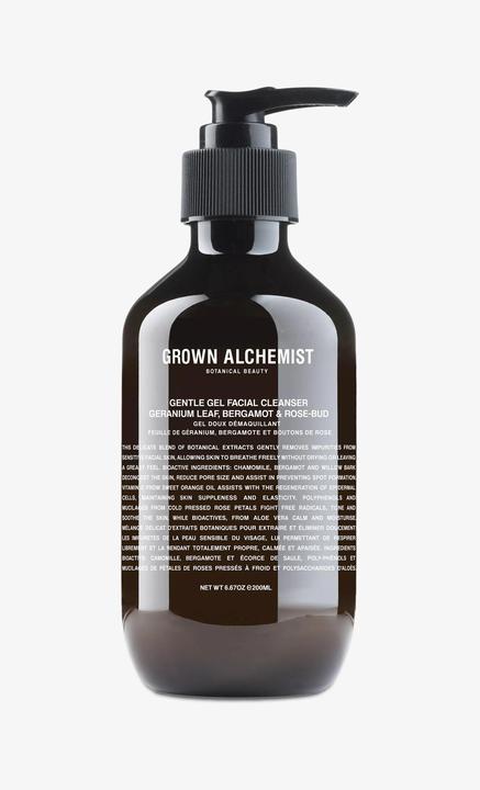Produktbild Grown Alchemist GROWN Beauty - Gentle Gel Cleanser: Geranium Leaf, Bergamot & Rose-Bud (Gel, 200 ml)