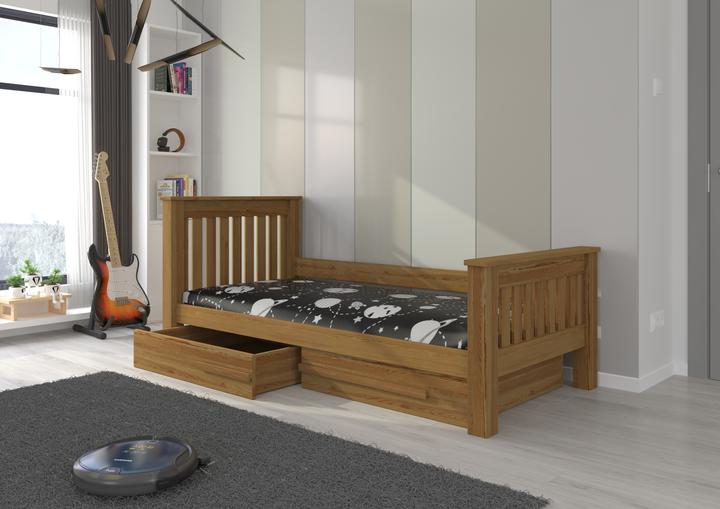 Immagine prodotto ADRK Furniture Letto con materasso CARMEL 180x80 (180 x 80 cm)