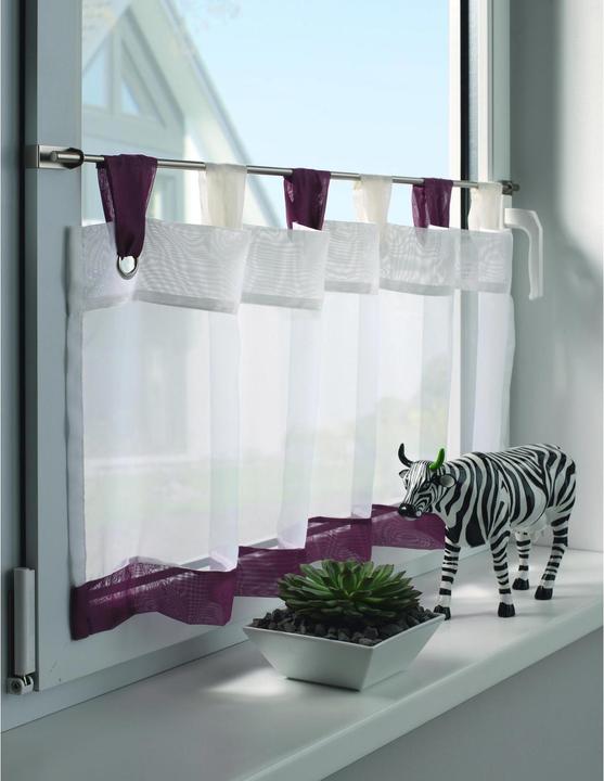 Produktbild Gardinia Spannvitrage 40 - 60 cm, Silber