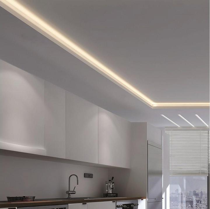 Actual product image V-TAC VTCOB Strip Light IP20 24V 6000K LEDs 10Wm 5m (White, 500 cm)