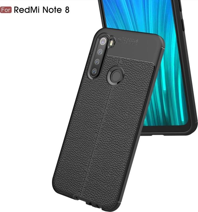 Produktbild Screenguard Xiaomi Redmi Note 8 Hülle Leather Design TPU Cover (Xiaomi Redmi Note 8)