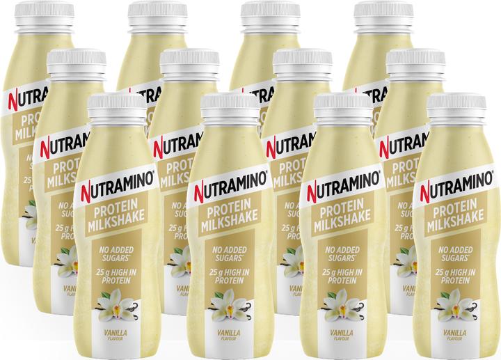 Produktbild Nutramino Nutra-Go Milkshake (Vanille, 12 Stk., 3.96 g)