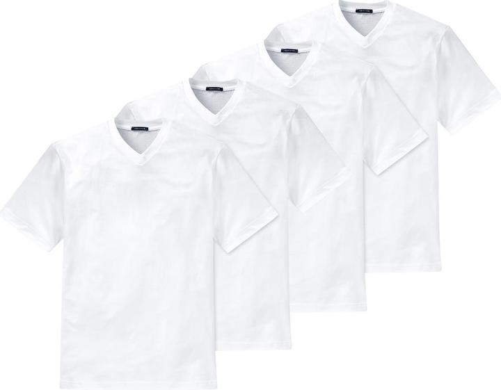 Immagine prodotto Schiesser Confezione di 4 magliette americane con collo a V (XL)