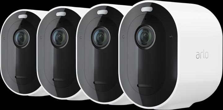 Actual product image Arlo Pro 4 VMC4450P 4er-Set (2688 x 1520 pixels)