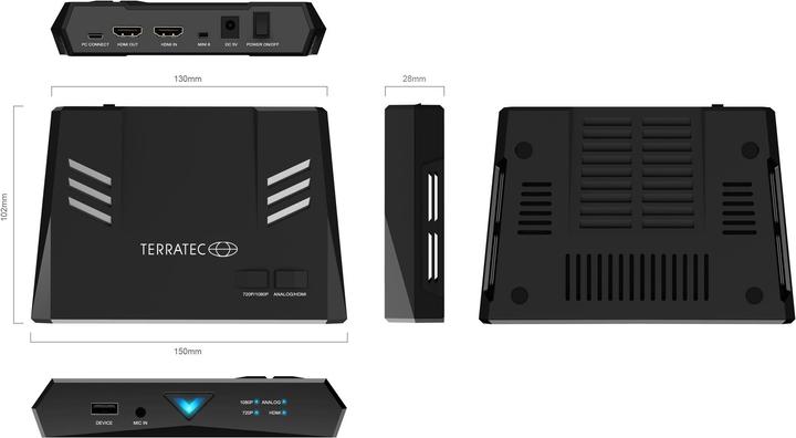 Actual product image Terratec Grabster EXTREME HD External Video Box with HDMI-In and HDMI-Out