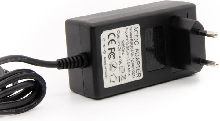 Produktbild Purecrea 12V DC 4000mA Netzteil AC/DC-Adapter 5.5mm/2.1mm Stecker