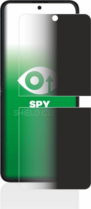 Actual product image upscreen Anti-spy privacy film Blue light protection film (1 Piece, Samsung Galaxy Z Flip3)
