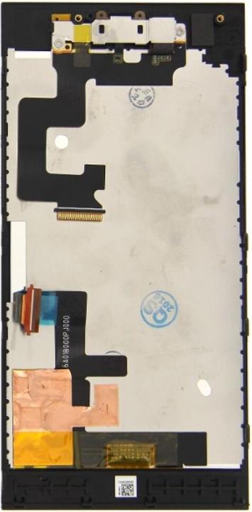 Produktbild BlackBerry Leap / Z20 LCD Display with frame black (Display, Leap)