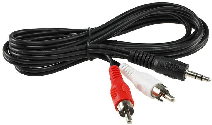 Produktbild Goobay 3.5 mm stereo Stecker > 2 x Cinch-Stecker (1.50 m, Cinch, 3.5mm Klinke (AUX))