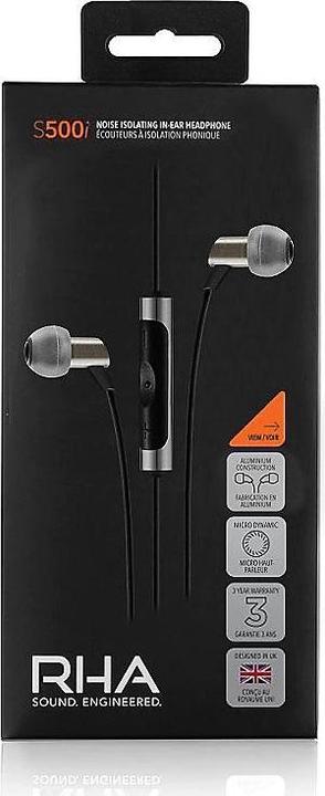 Actual product image RHA S500u (No noise cancelling, Cable)