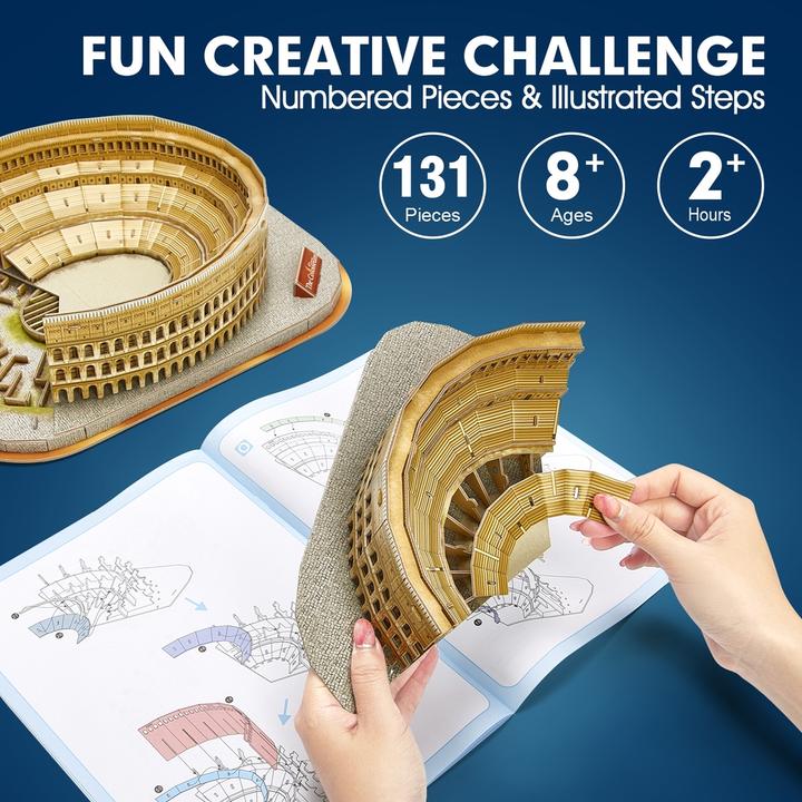 Immagine prodotto Cubicfun 3D Puzzle Kolosseum 131 Teile (131 pezzi)