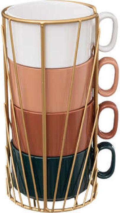Produktbild Secret de Gourmet Regal mit 4 25-cl-Bechern (1 x)
