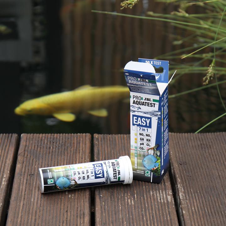 Immagine prodotto JBL Aquaristik und Terraristik EasyTest 7 in 1 (Cura dell'acqua dell'acquario)