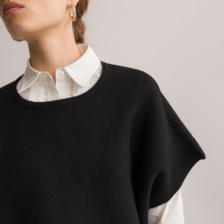 Immagine prodotto Anne Weyburn Poncho con scollo rotondo (32, 34)