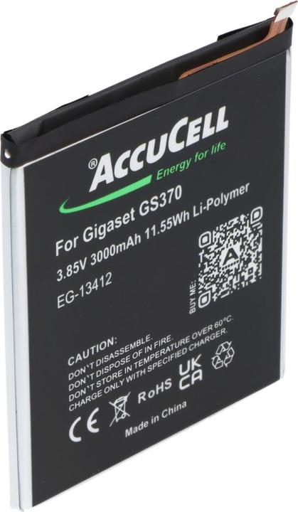Actual product image AccuCell Akku Gigaset GS370