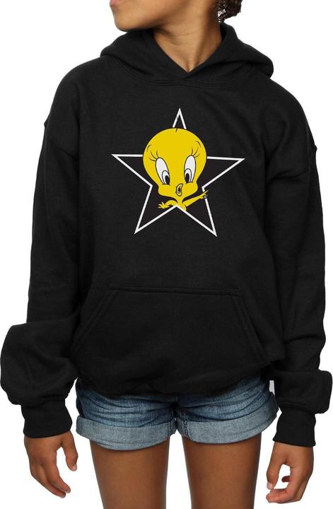 Produktbild Looney Tunes Tweety Pie Star Kapuzenpullover Mädchen (140, 146)