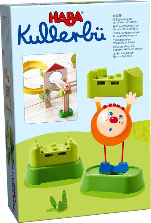 Produktbild Haba Kullerbü – Ergänzungsset Verbinder und Basis