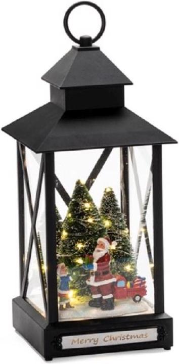 Image du produit Konstsmide Lanterne LED Père Noël et enfant 15 x 32 cm