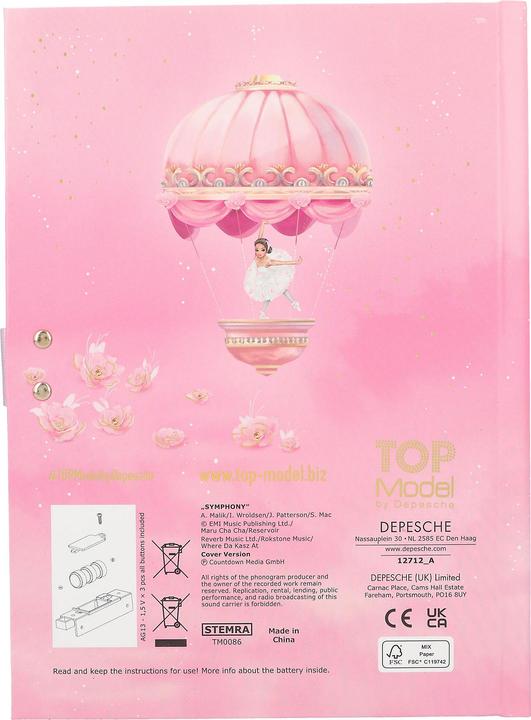 Produktbild Magni Ballett Geheimcode & Sound (20.5 x 15 cm, Liniert)