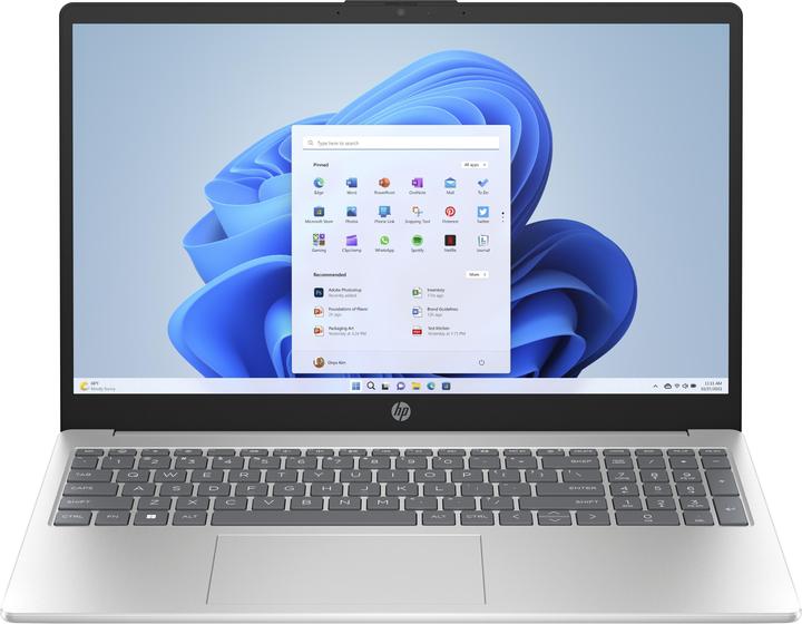 Actual product image HP 15-fc0756nd - Laptop - 15.6 inch (B89Y8EA#ABH) (15.60", AMD Ryzen 5 7520U, 16 GB, 512 GB, Eng. Int.)