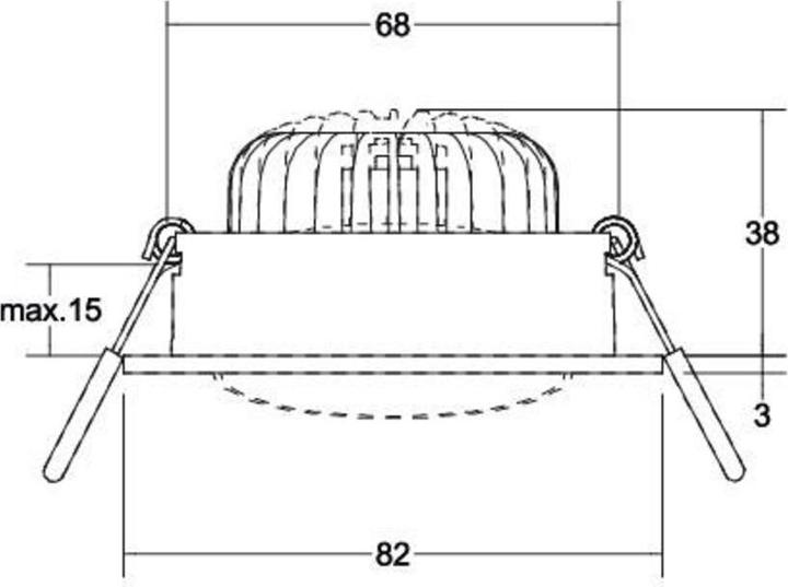 Produktbild Brumberg LED-Einbaustrahler (680 lm)