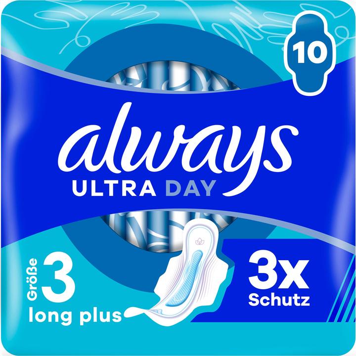 Always Ultra Binde Long Plus with wings (10 x, Sanitary pads)
