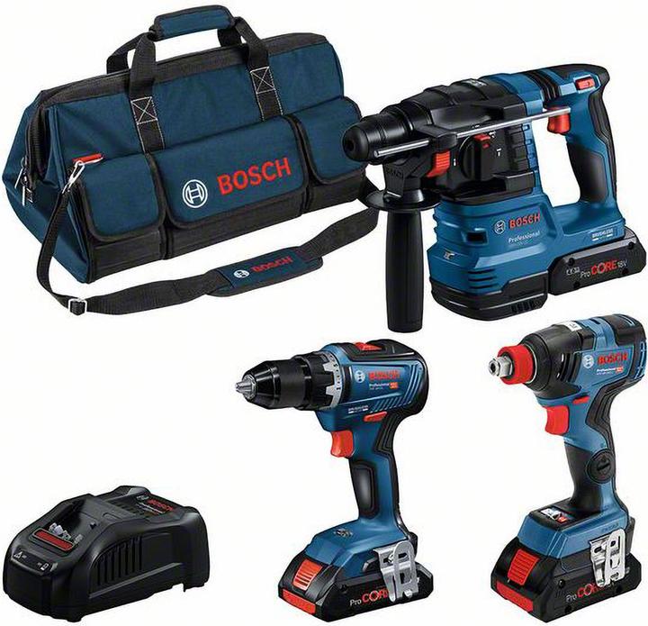 Image du produit Bosch Professional Kit de combinaison (Fonctionnement sur batterie)