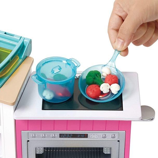 Produktbild Barbie Deluxe Küche Spielset & Puppe