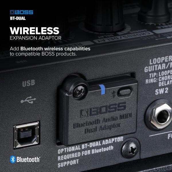 Produktbild BOSS (Electronics) BT-DUAL Bluetooth Audio MIDI Dual Adapter